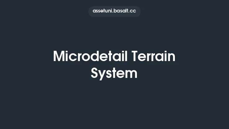 Microdetail Terrain System Thumbnail