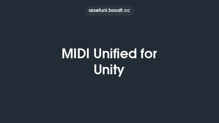 MIDI Unified for Unity Thumbnail