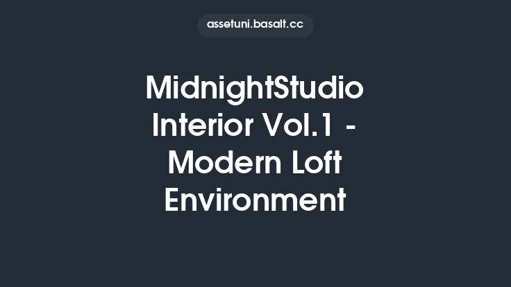 MidnightStudio Interior Vol.1 - Modern Loft Environment Thumbnail