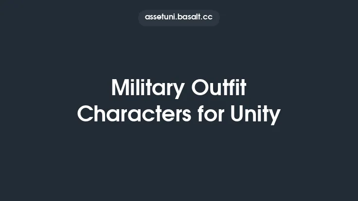 Military Outfit Characters for Unity Thumbnail