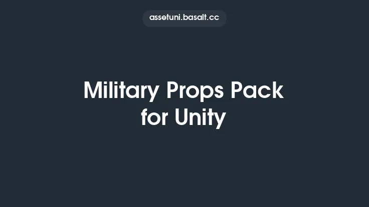Military Props Pack for Unity Thumbnail