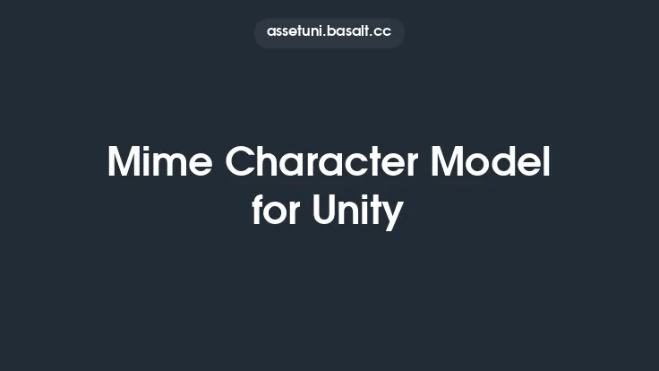 Mime Character Model for Unity Thumbnail