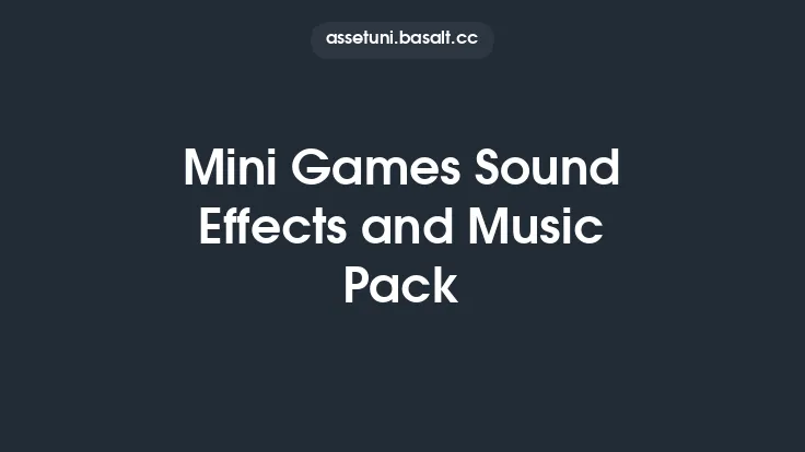 Mini Games Sound Effects and Music Pack Thumbnail