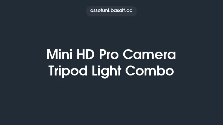 Mini HD Pro Camera Tripod Light Combo Thumbnail