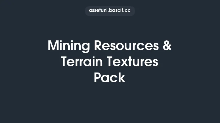 Mining Resources & Terrain Textures Pack Thumbnail