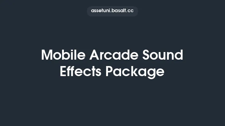 Mobile Arcade Sound Effects Package Thumbnail