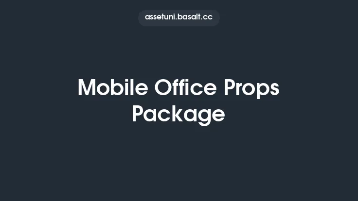 Mobile Office Props Package Thumbnail
