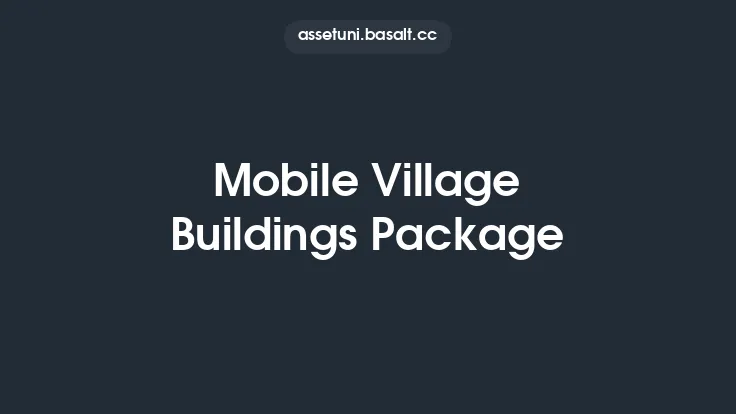 Mobile Village Buildings Package Thumbnail