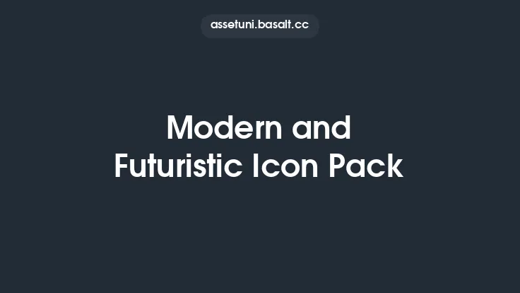 Modern and Futuristic Icon Pack Thumbnail