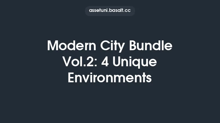 Modern City Bundle Vol.2: 4 Unique Environments Thumbnail