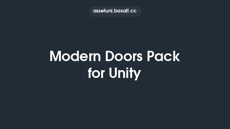 Modern Doors Pack for Unity Thumbnail