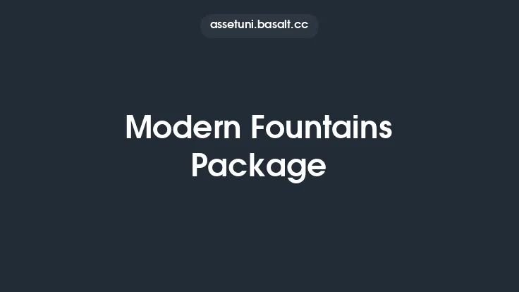 Modern Fountains Package Thumbnail
