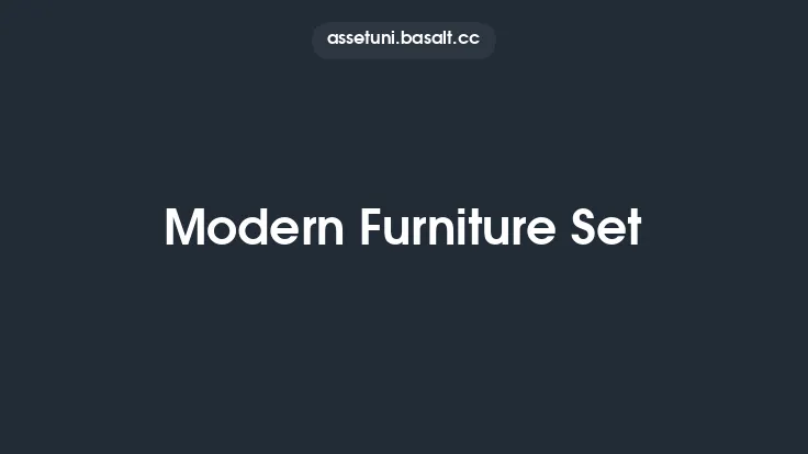 Modern Furniture Set Thumbnail