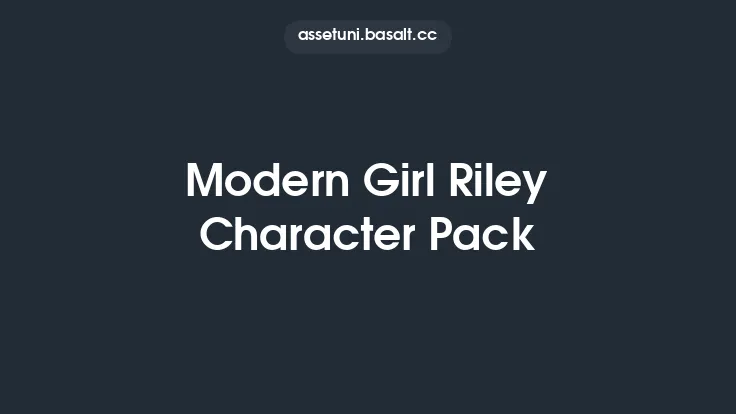 Modern Girl Riley Character Pack Thumbnail