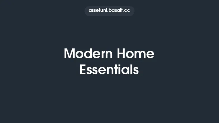 Modern Home Essentials Thumbnail
