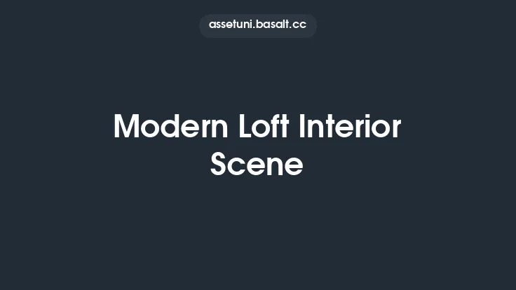 Modern Loft Interior Scene Thumbnail