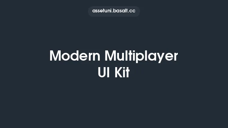 Modern Multiplayer UI Kit Thumbnail