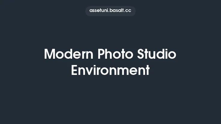 Modern Photo Studio Environment Thumbnail