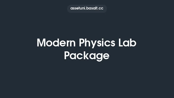 Modern Physics Lab Package Thumbnail