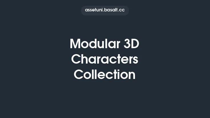 Modular 3D Characters Collection Thumbnail