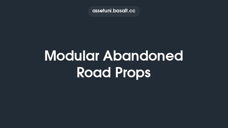 Modular Abandoned Road Props Thumbnail