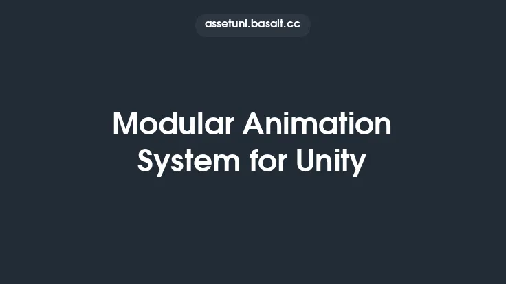 Modular Animation System for Unity Thumbnail