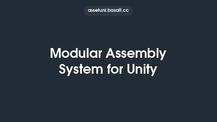 Modular Assembly System for Unity Thumbnail