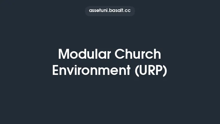 Modular Church Environment (URP) Thumbnail