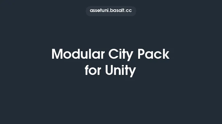 Modular City Pack for Unity Thumbnail