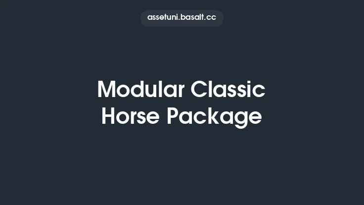 Modular Classic Horse Package Thumbnail