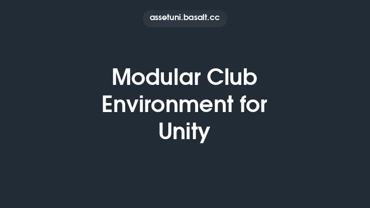 Modular Club Environment for Unity Thumbnail
