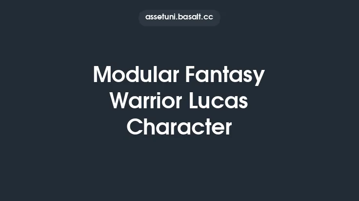 Modular Fantasy Warrior Lucas Character Thumbnail