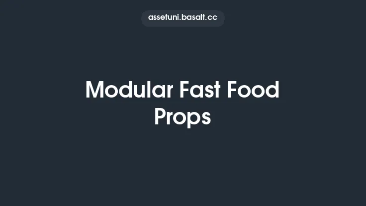 Modular Fast Food Props Thumbnail
