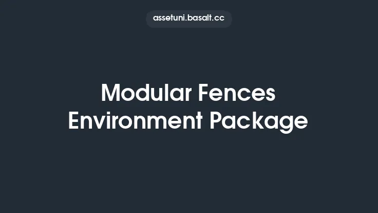 Modular Fences Environment Package Thumbnail