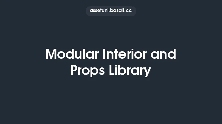 Modular Interior and Props Library Thumbnail