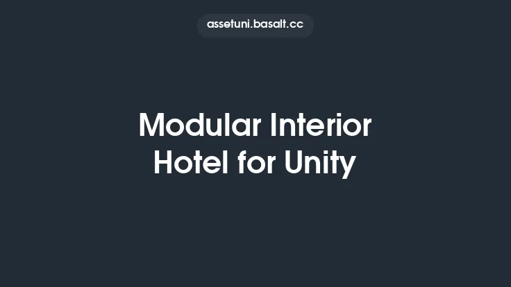 Modular Interior Hotel for Unity Thumbnail