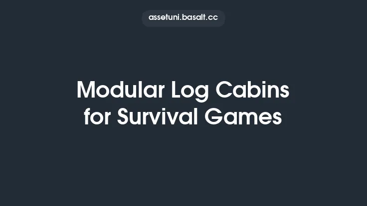 Modular Log Cabins for Survival Games Thumbnail