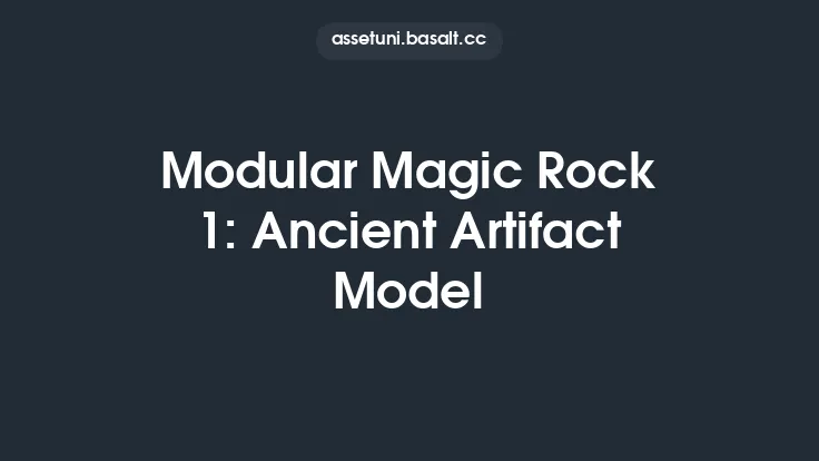 Modular Magic Rock 1: Ancient Artifact Model Thumbnail