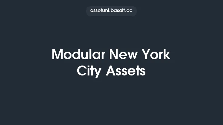 Modular New York City Assets Thumbnail