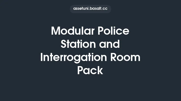 Modular Police Station and Interrogation Room Pack Thumbnail