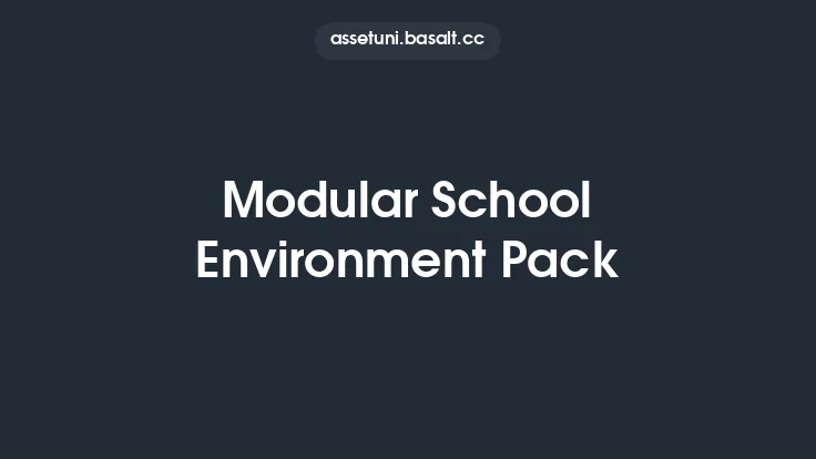 Modular School Environment Pack Thumbnail