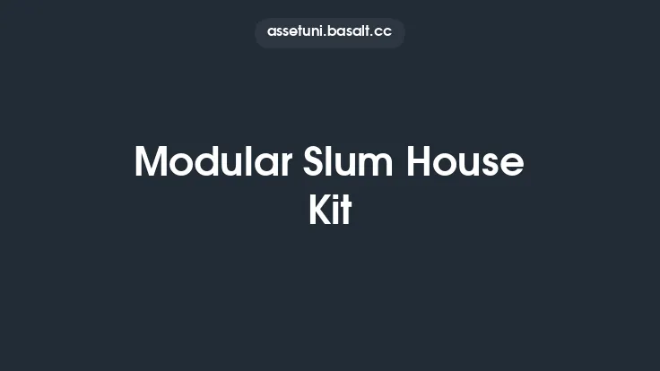 Modular Slum House Kit Thumbnail