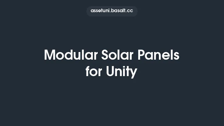 Modular Solar Panels for Unity Thumbnail