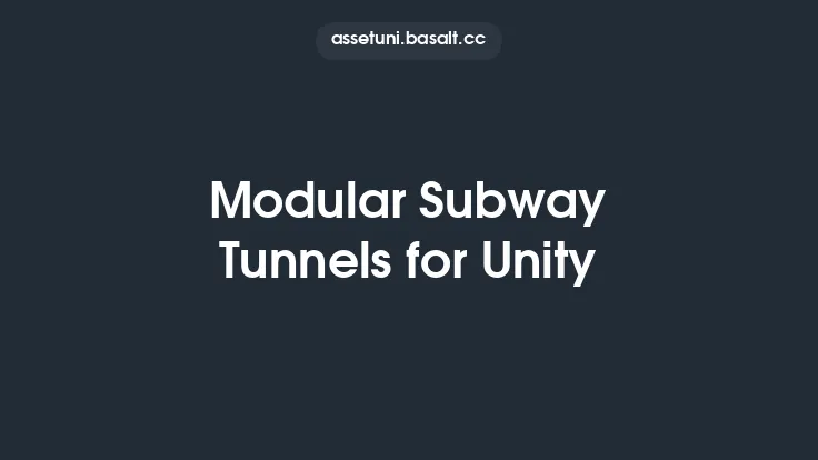 Modular Subway Tunnels for Unity Thumbnail