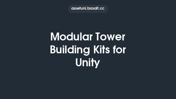 Modular Tower Building Kits for Unity Thumbnail