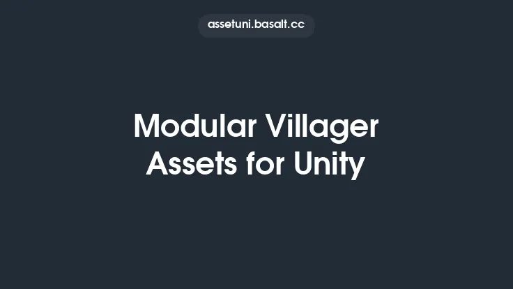 Modular Villager Assets for Unity Thumbnail