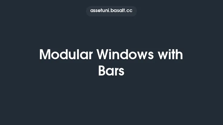Modular Windows with Bars Thumbnail