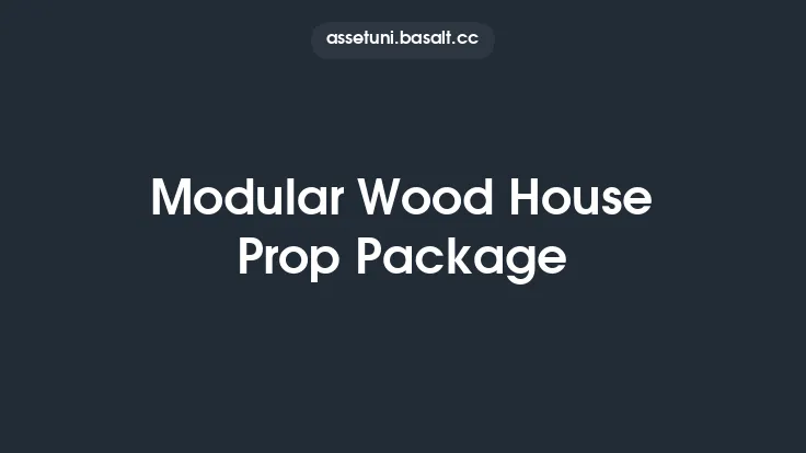Modular Wood House Prop Package Thumbnail