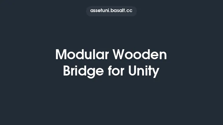 Modular Wooden Bridge for Unity Thumbnail