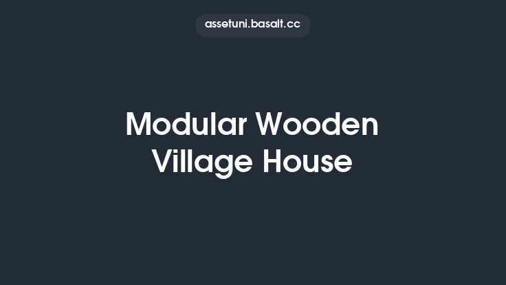 Modular Wooden Village House Thumbnail